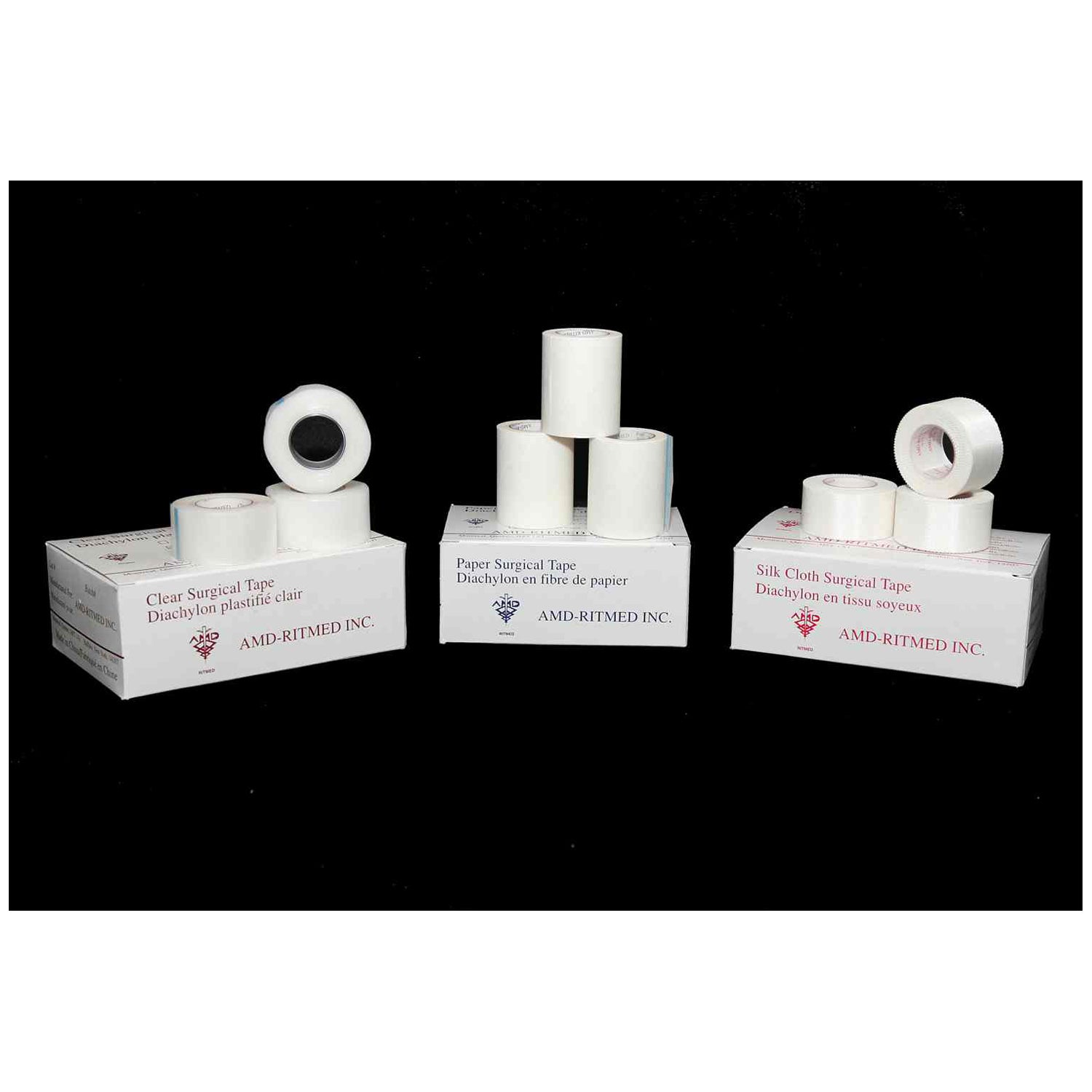 AMD MEDICOM HYPOALLERGENIC PAPER SURGICAL TAPE "Paper Surgical Tape, 2\" x 10 yds, 6/bx, 12 bx/cs"