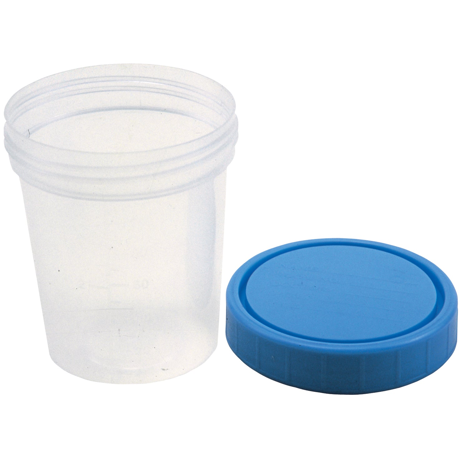 AMSINO URINE SPECIMEN CONTAINERS Specimen Container, Screw On Lid, 4 oz, Non-Sterile, 25/slv, 20 slv/cs