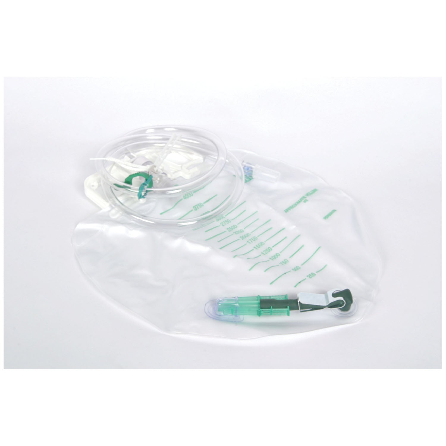 BARD URINE DRAINAGE BAGS Drainage Bag, Anti-Reflux Chamber, 2000mL Capacity, Hook Hanger/ String Hanger, Latex Free