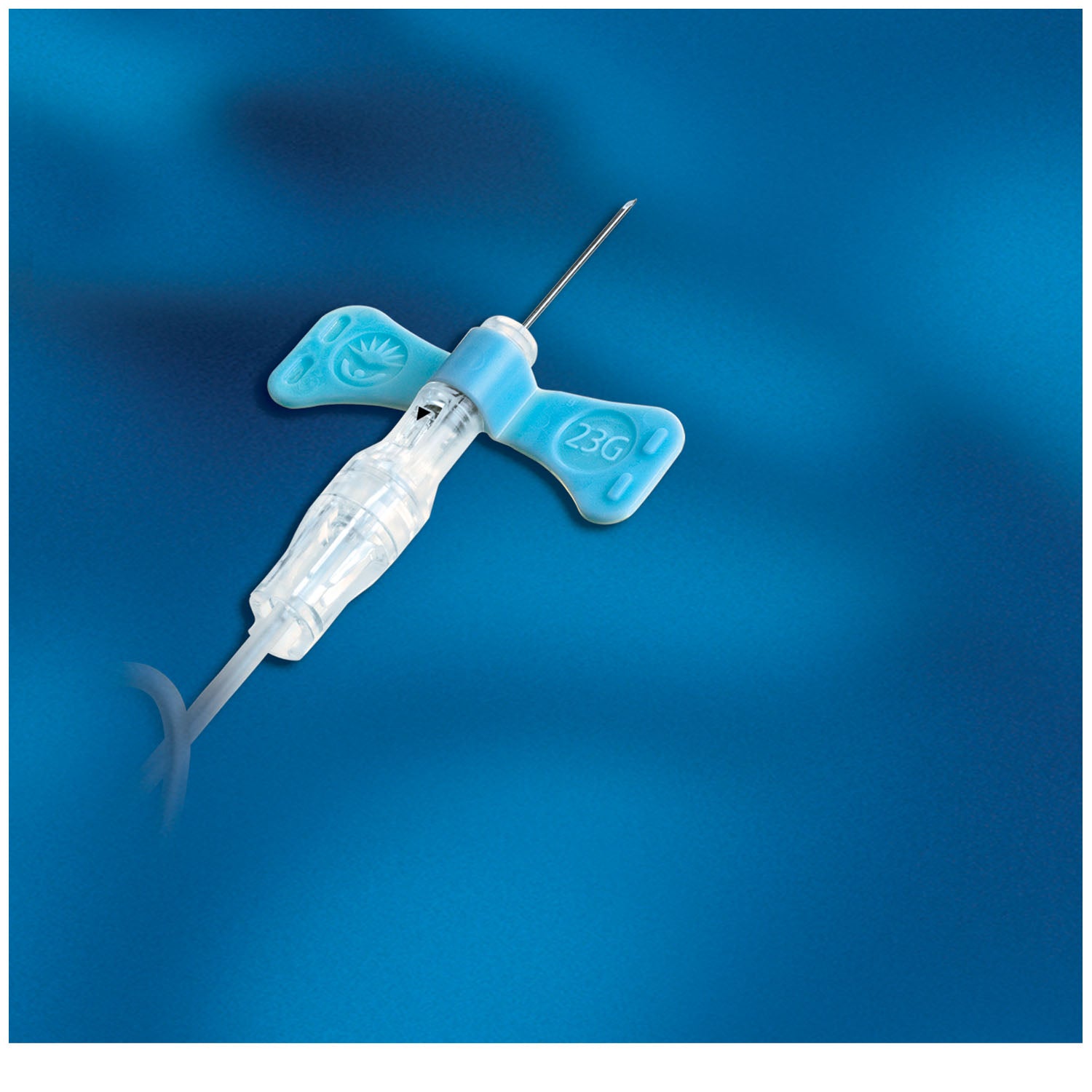 BD VACUTAINER® PUSH BUTTON BLOOD COLLECTION SETS "Blood Collection Set, Safety Push Button Retracting Needle, 23G x 3/4\" Needle, 12\" Tubing, Luer Adapter, 50/bx, 4 bx/cs "