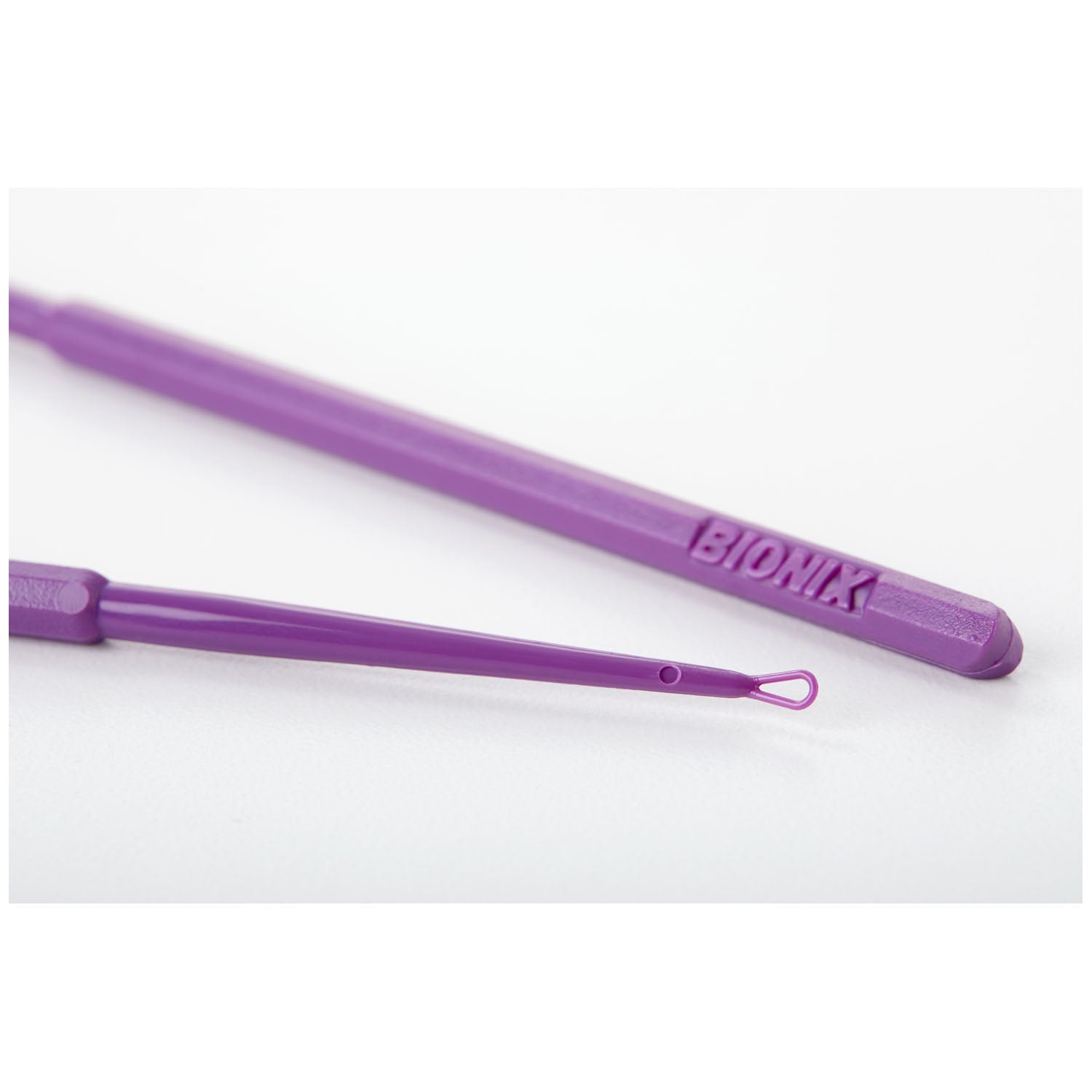 BIONIX SAFE EAR CURETTE, VersaLoop, 3mm, Purple, 50/bx