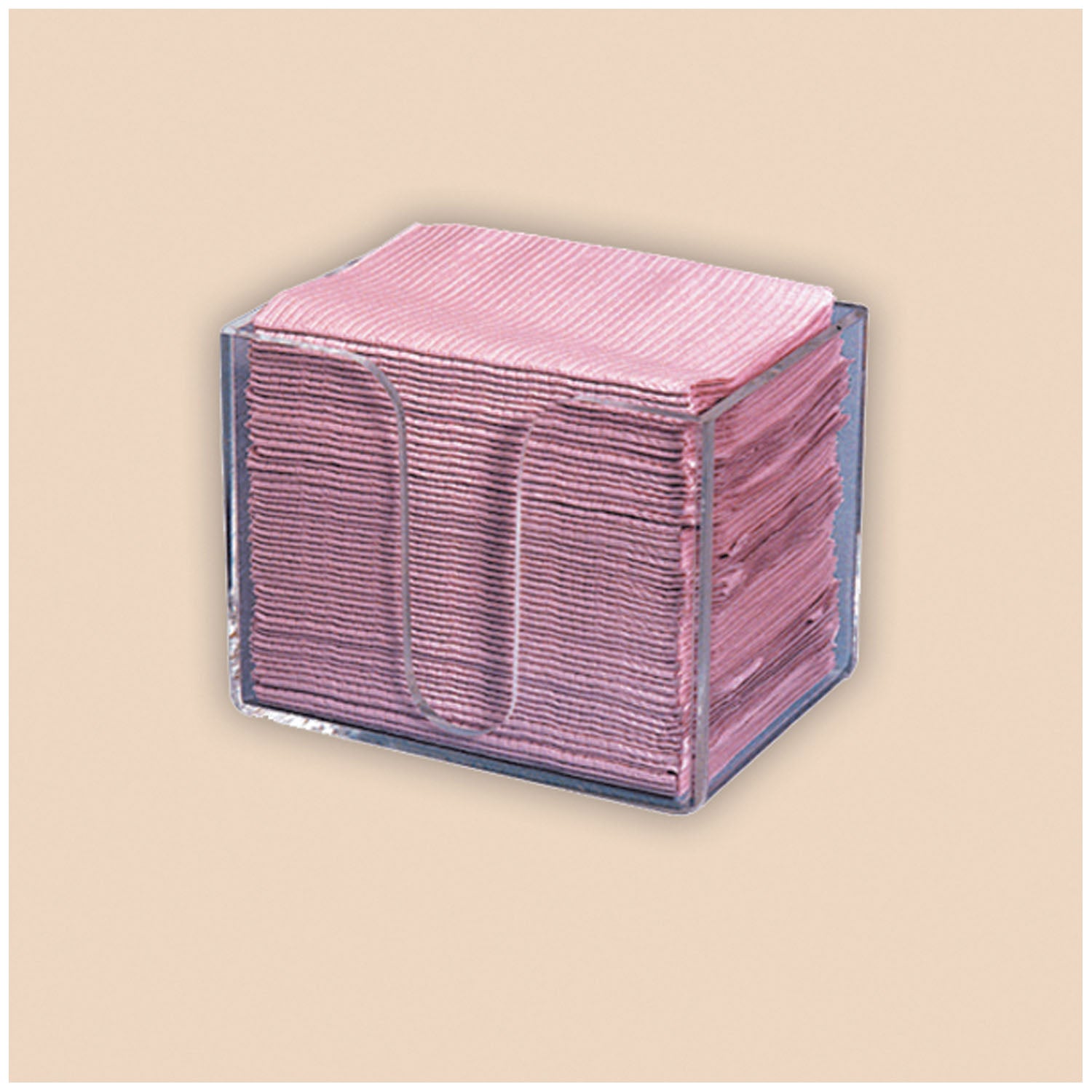 CROSSTEX TOWEL DISPENSERS "Dispenser, Clear Acrylic For 19\" x 13\" Towels, 1/bx"