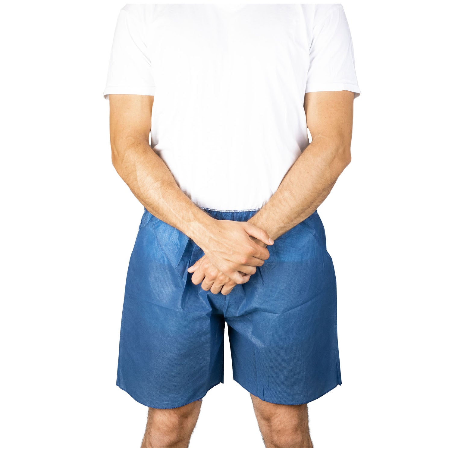 DUKAL SCRUB Shorts, Unisize, Disposable, Dark Blue, 10/bg, 5 bg/cs (60 cs/plt)