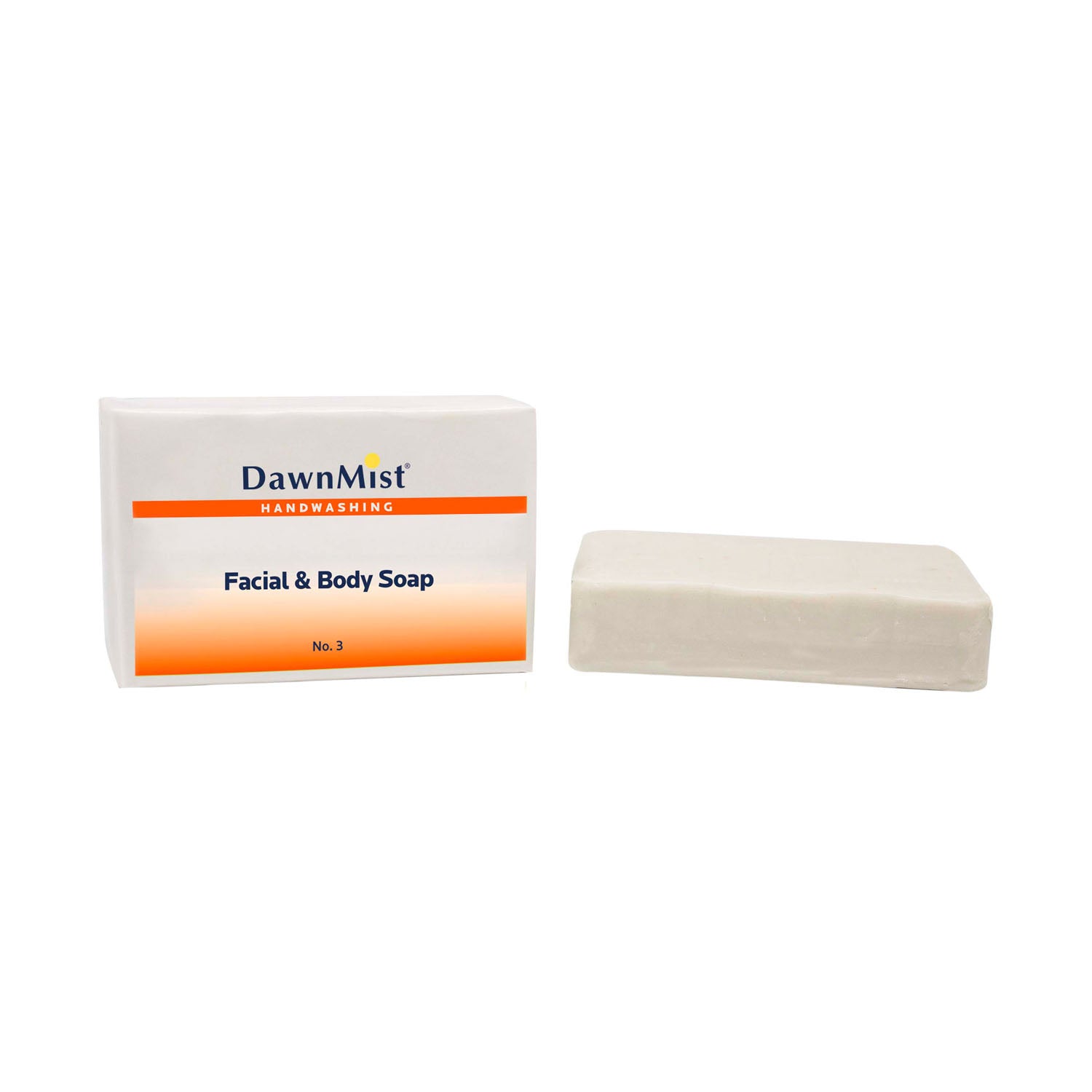 DUKAL DAWNMIST Soap, Facial Bar, #1, Individually Wrapped, 1/pk, 500/cs (44 cs/plt)