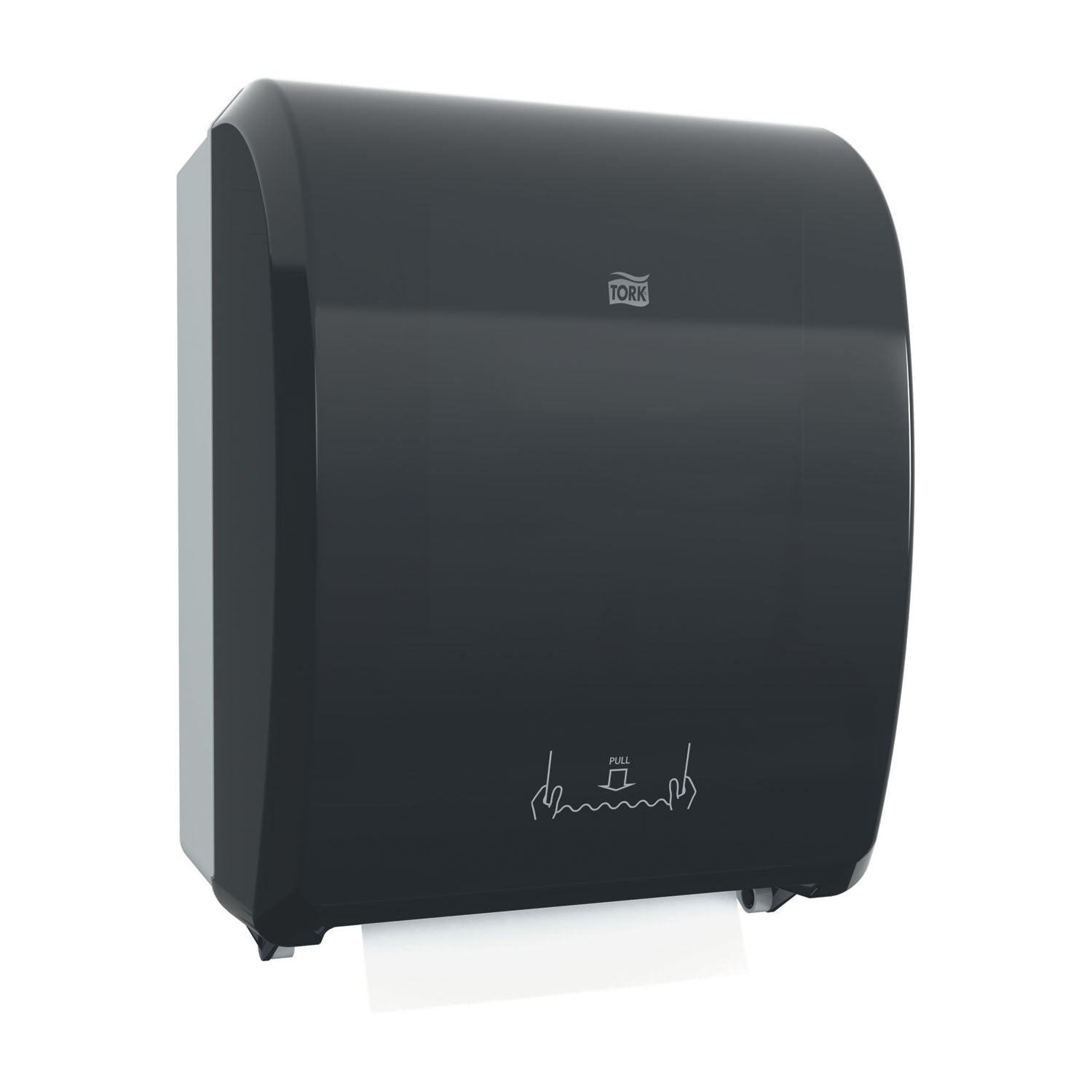 ESSITY TORK HAND TOWEL DISPENSERS "Hand Towel Roll Dispenser, Mechanical, Universal, Black, H71, Plastic, 16\" x 12.3\" x 9.3\" (54 cs/plt)"