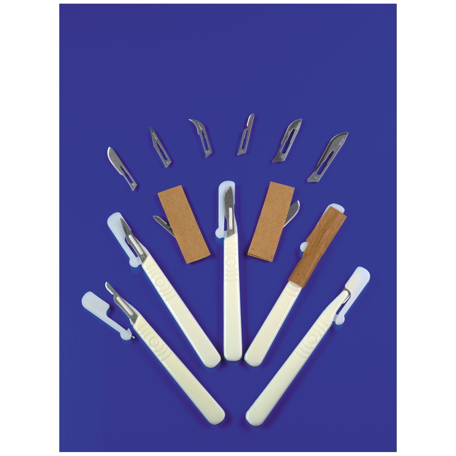 EXEL DISPOSABLE S Scalpel, Stainless Steel Blade, Size 10, 10/bx, 10 bx/cs