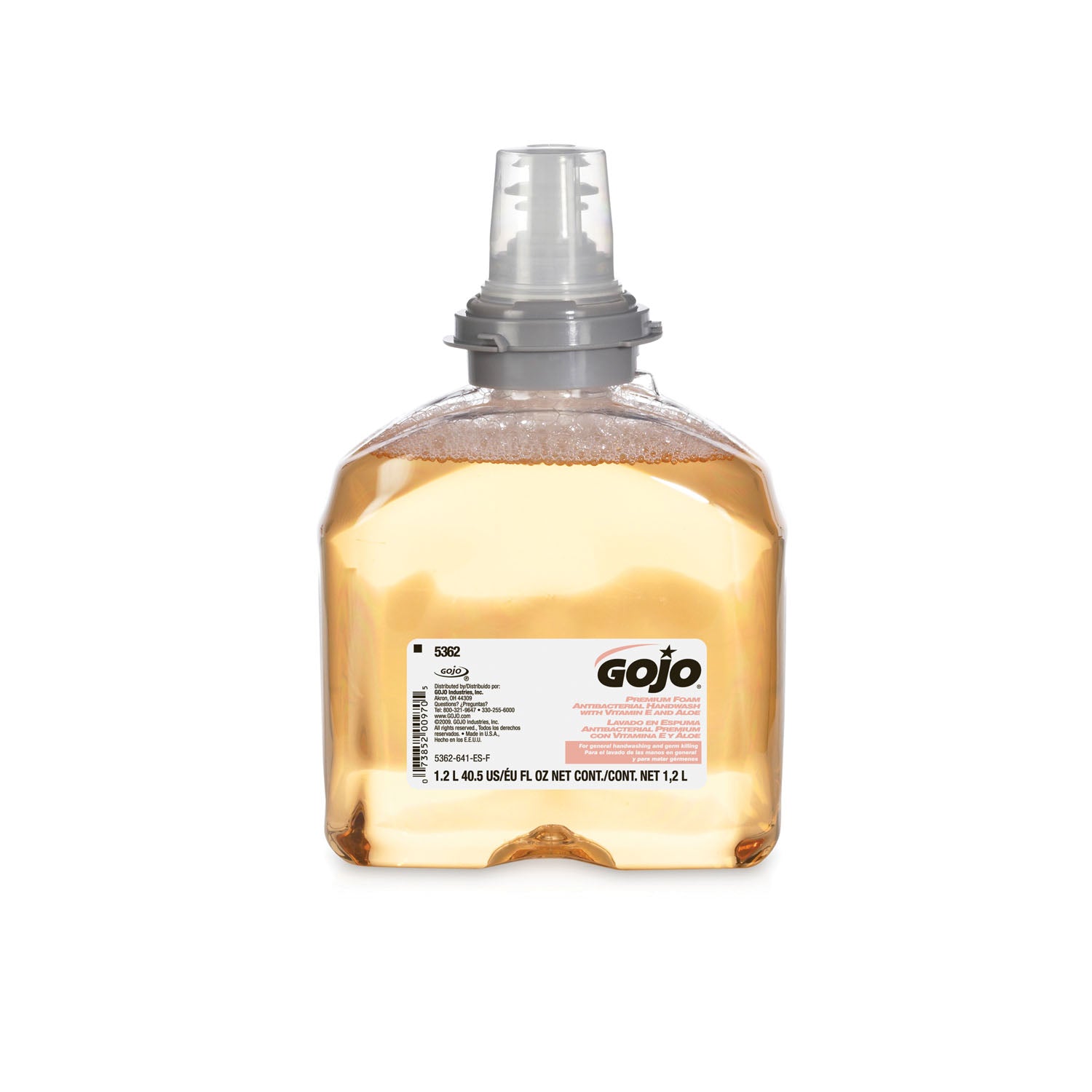 GOJO Premium Foam Antibacterial Handwash, 2/cs (192 cs/plt)