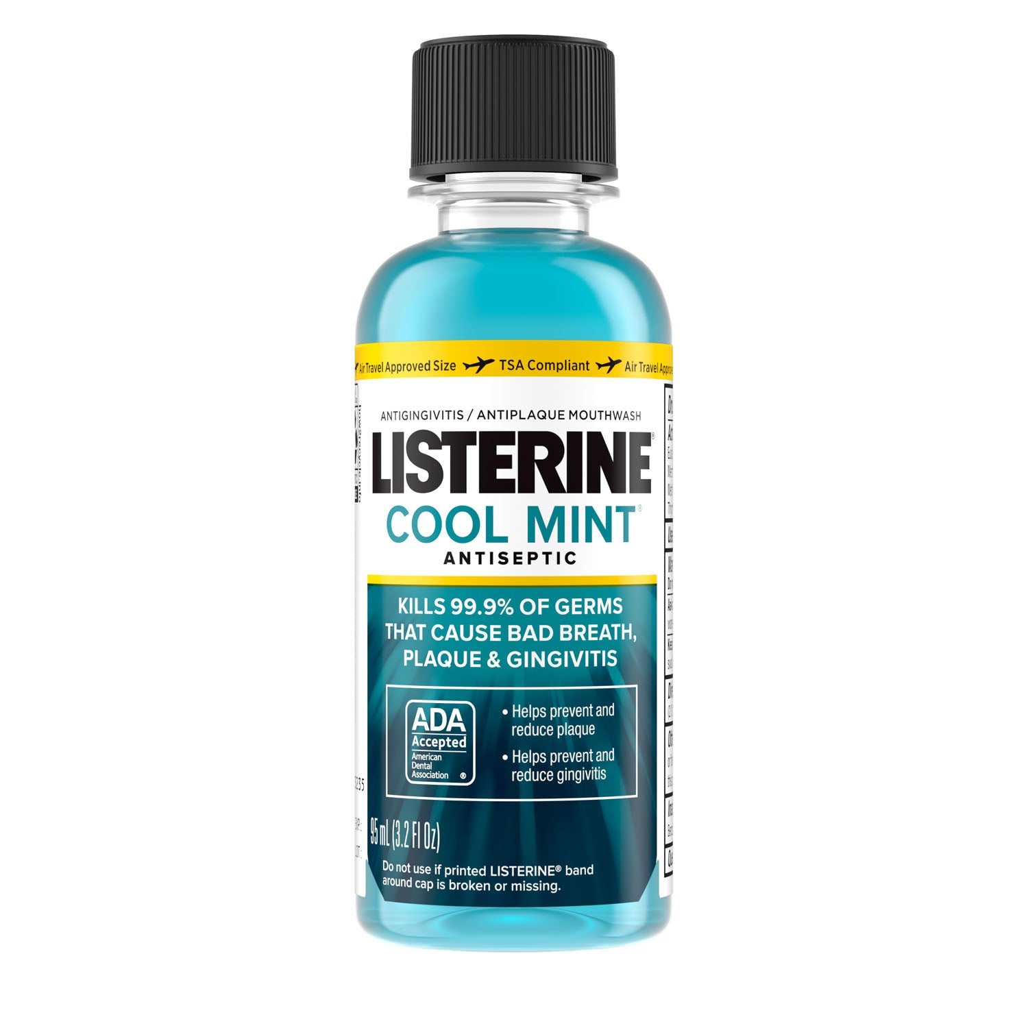 KENVUE LISTERINE® Mouthwash, Listerine® Cool Mint, 95mL (Pricing Subject to Change without Prior Notification)