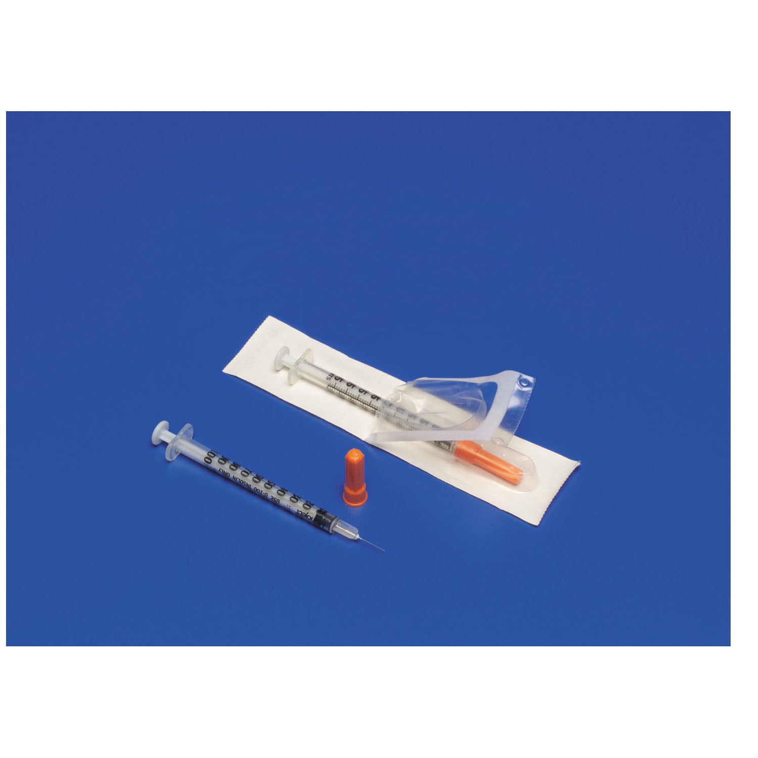 CARDINAL HEALTH MONOJECT™ SOFTPACK INSULIN SYRINGES Insulin Syringe, 1/2mL