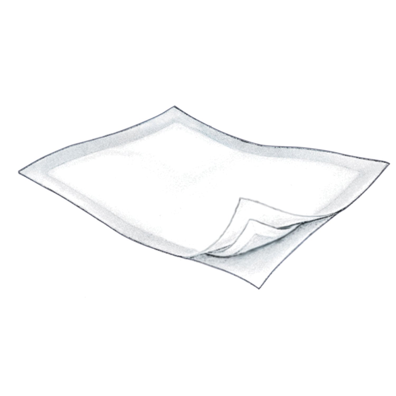 CARDINAL HEALTH CURITY™ INFANT CRIB LINER "Crib Liner, 10\" x 14\", Bulk, 600/cs "
