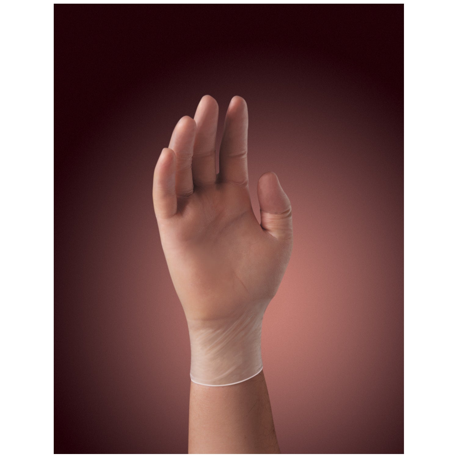 HALYARD SYNTHETIC VINYL - POWDER FREE Gloves, Medium, 100/bx, 10 bx/cs