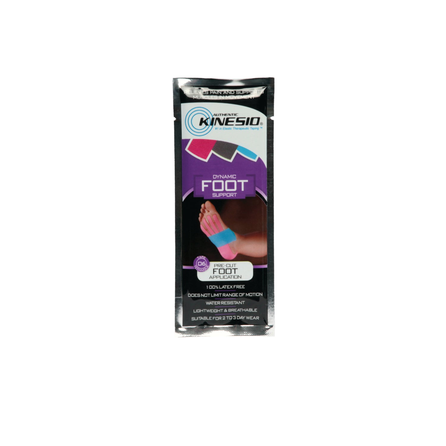KINESIO TAPE PRE CUTS Foot Pre Cut, 20 app/bx (020803)