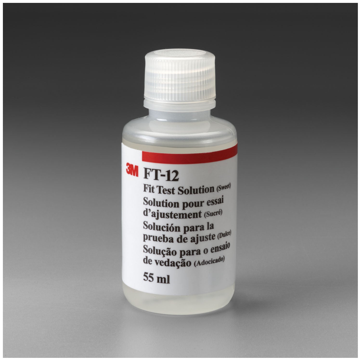 3M™ PSD QUALITATIVE FIT TEST APPARATUS ACCESSORIES Fit Test Solution, Sweet, 55ml Bottle, 6/cs