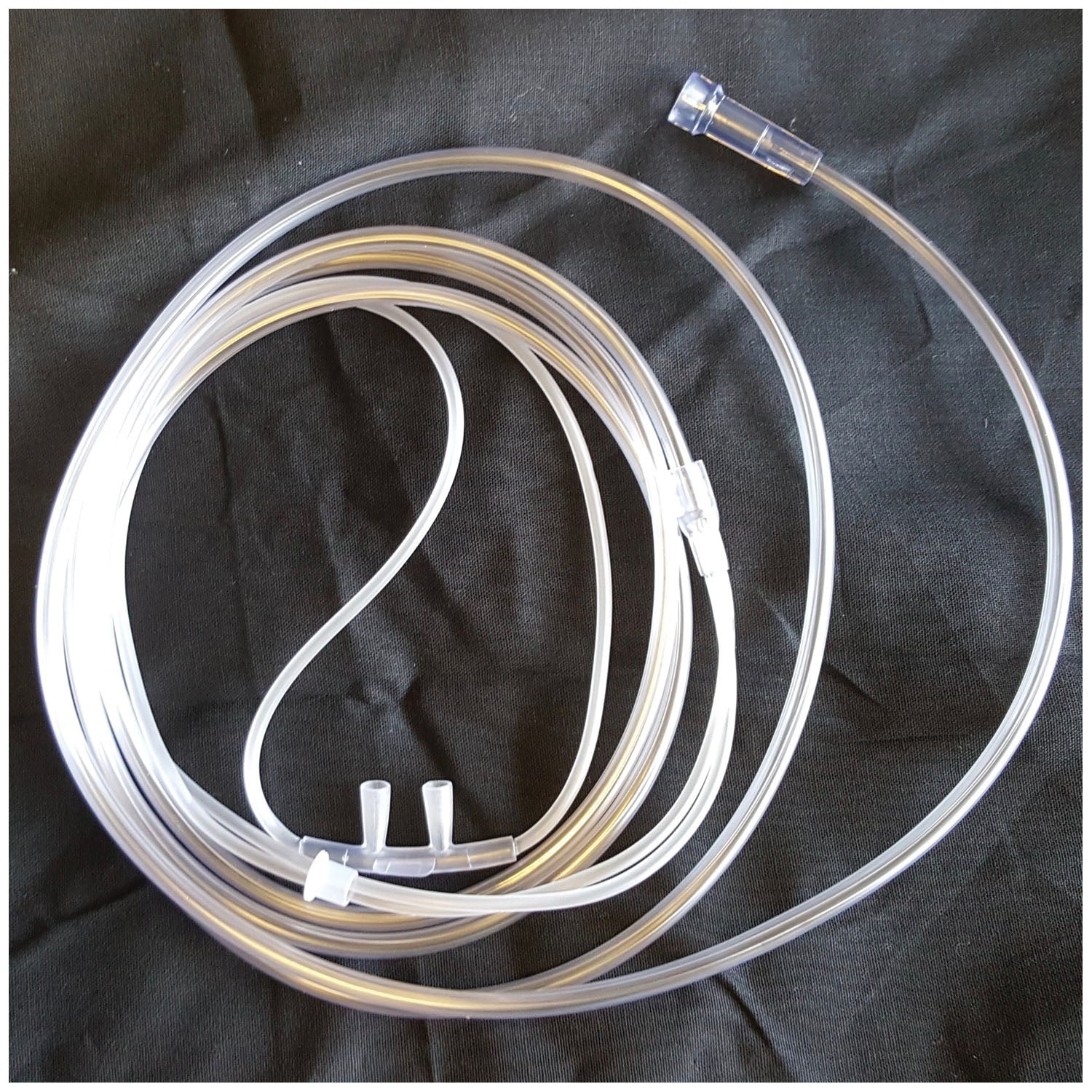 MED-TECH OXYGEN CANNULAS Nasal Oxygen Cannula, Adult, Flared, Curved Tip, 7' Star Tubing, 50/cs