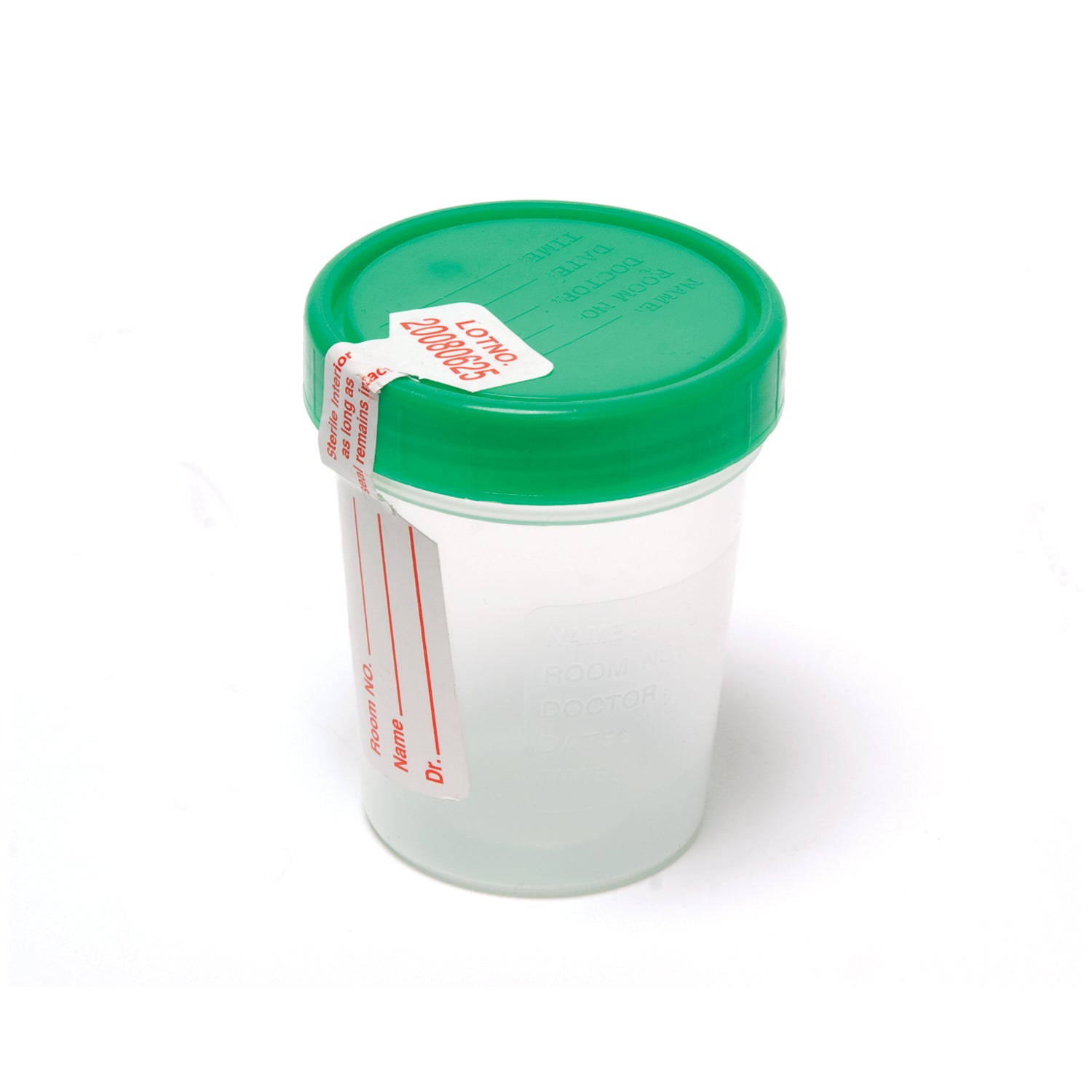 PRO ADVANTAGE® URINE SPECIMEN CONTAINERS Specimen Container, Screw-On Lid & tamper evident label, 4 oz, Sterile, 100/cs