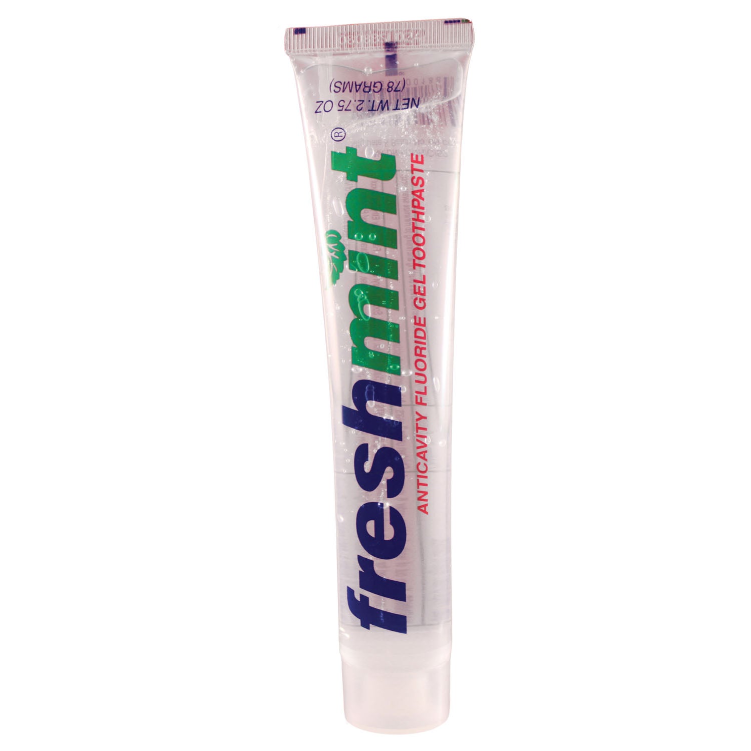 NEW WORLD IMPORTS FRESHMINT® CLEAR GEL TOOTHPASTE Anticavity Fluoride Gel Toothpaste, 2.75 oz, 144/cs