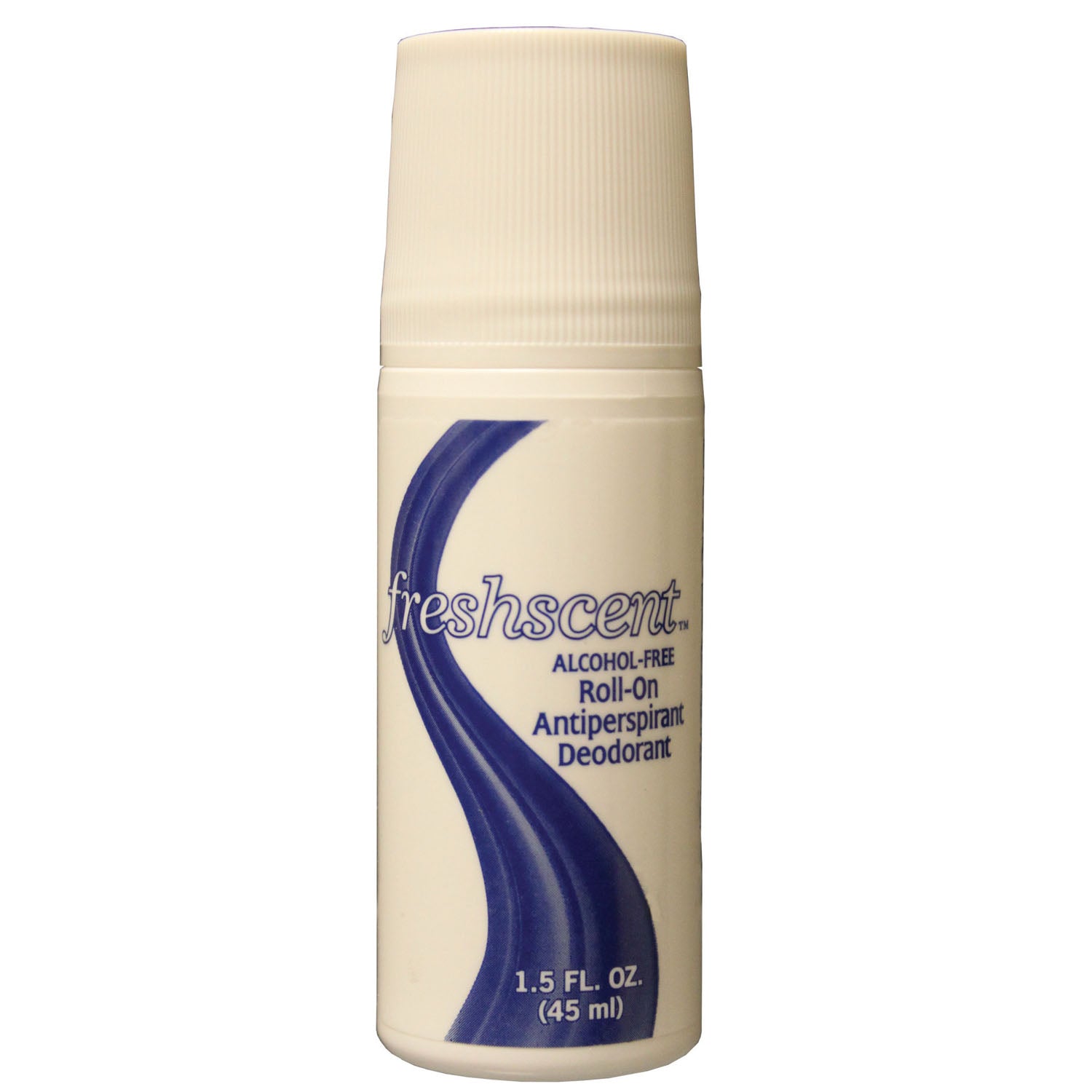 NEW WORLD IMPORTS FRESHSCENT™ DEODORANTS Anti-Perspirant Roll-On Deodorant, 1.5 oz White Bottle, Alcohol Free, 96/cs (108 cs/plt) (Made in USA)