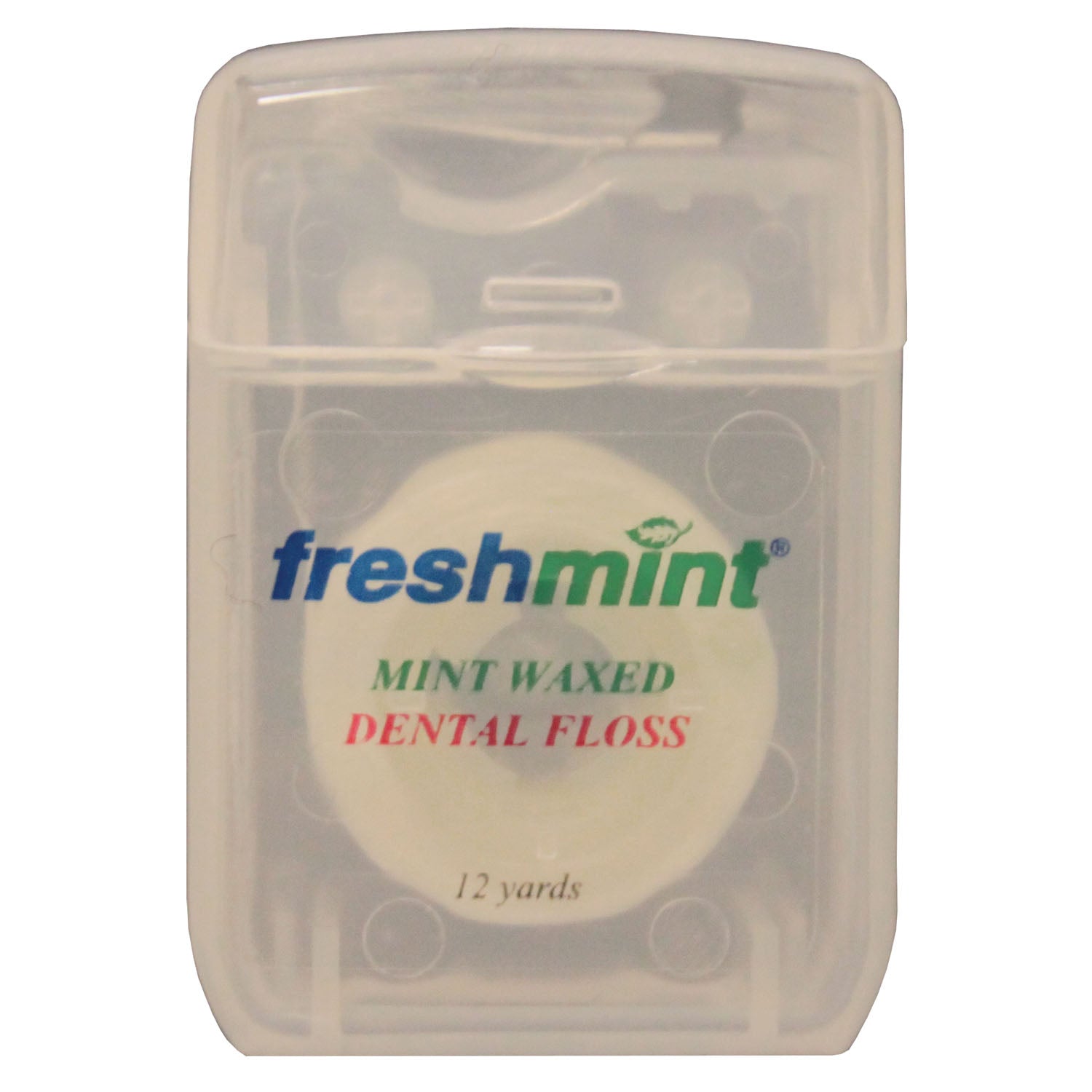 NEW WORLD IMPORTS FRESHMINT® Dental Floss, Mint, Waxed, 12 yds, 12/bg, 12 bg/cs