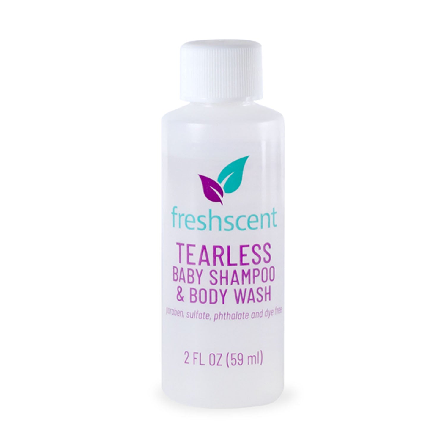 NEW WORLD IMPORTS FRESHSCENT™ SHAMPOOS & CONDITIONERS Tearless Baby Shampoo & Body Wash, 2 oz, 96/cs