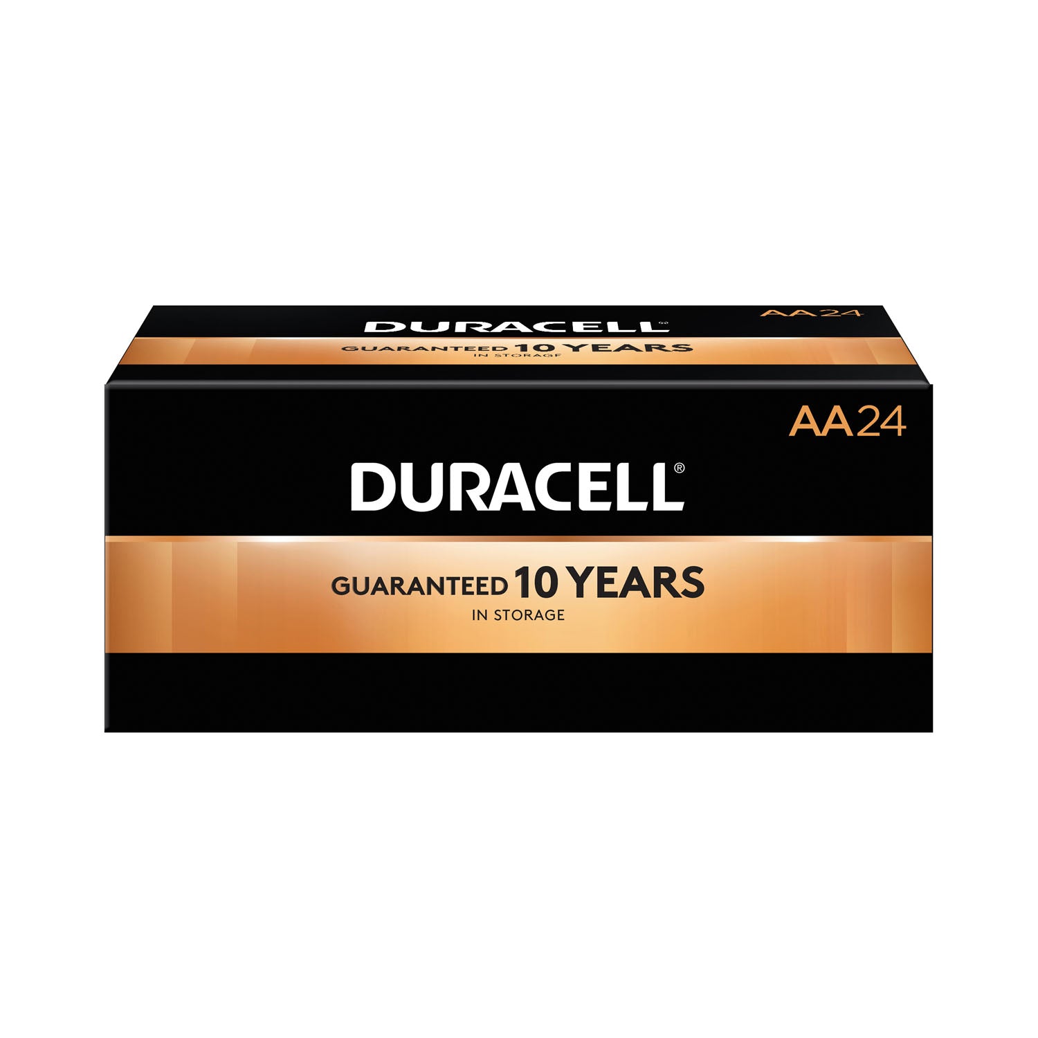 DURACELL® COPPERTOP® ALKALINE WITH DURALOCK POWER PRESERVE™ TECHNOLOGY Battery, Alkaline, Size AA, 24/bx, 6bx/cs