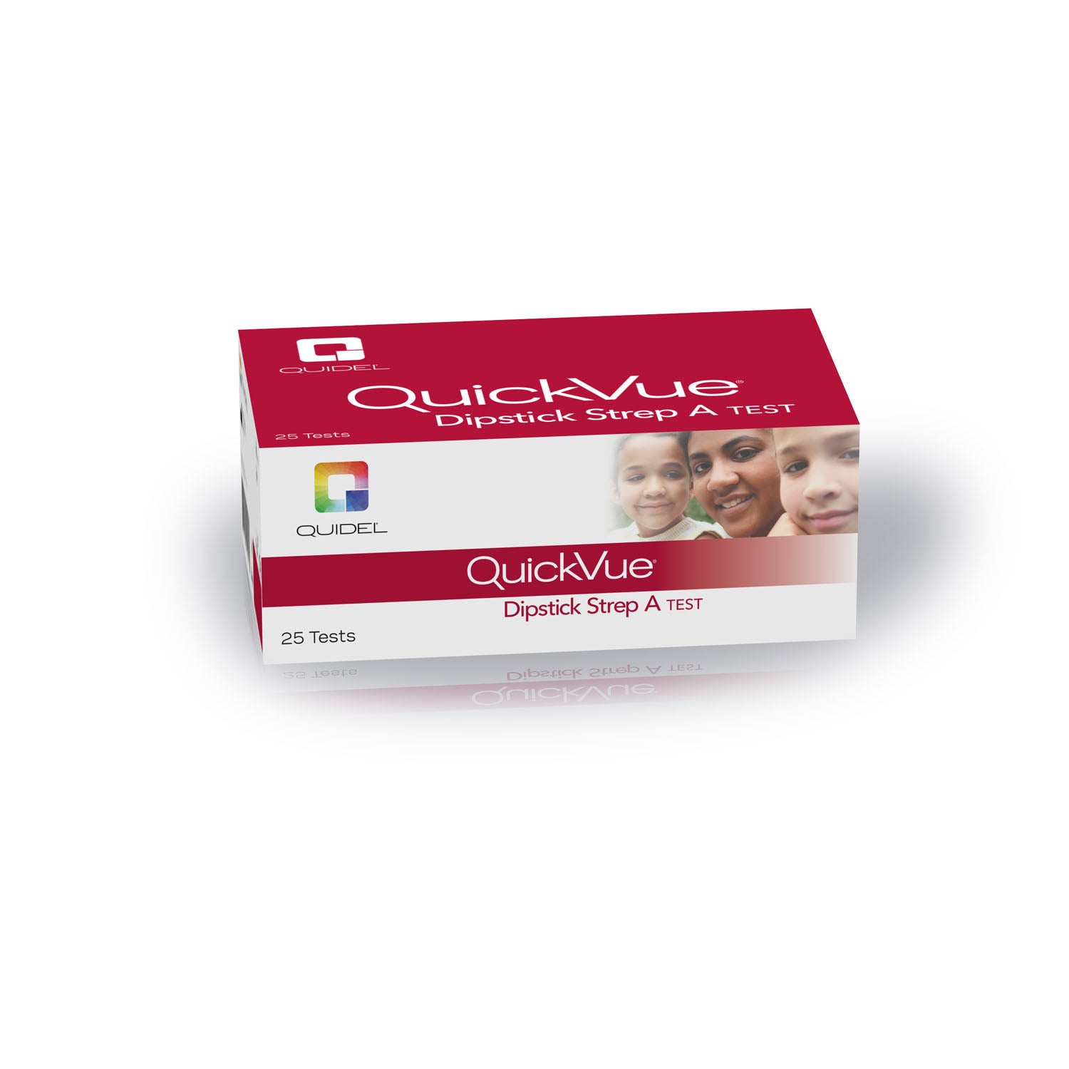 QUIDEL QUICKVUE® Dipstick Strep A Test, CLIA Waived, 50 test/kit (Short-Dated; Non-Returnable)