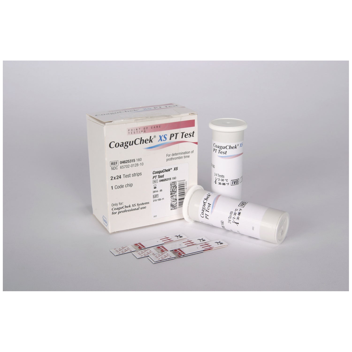 ROCHE COAGUCHEK® XS PRODUCTS CoaguChek XS PT Test Strips, CLIA Waived, 48/bx