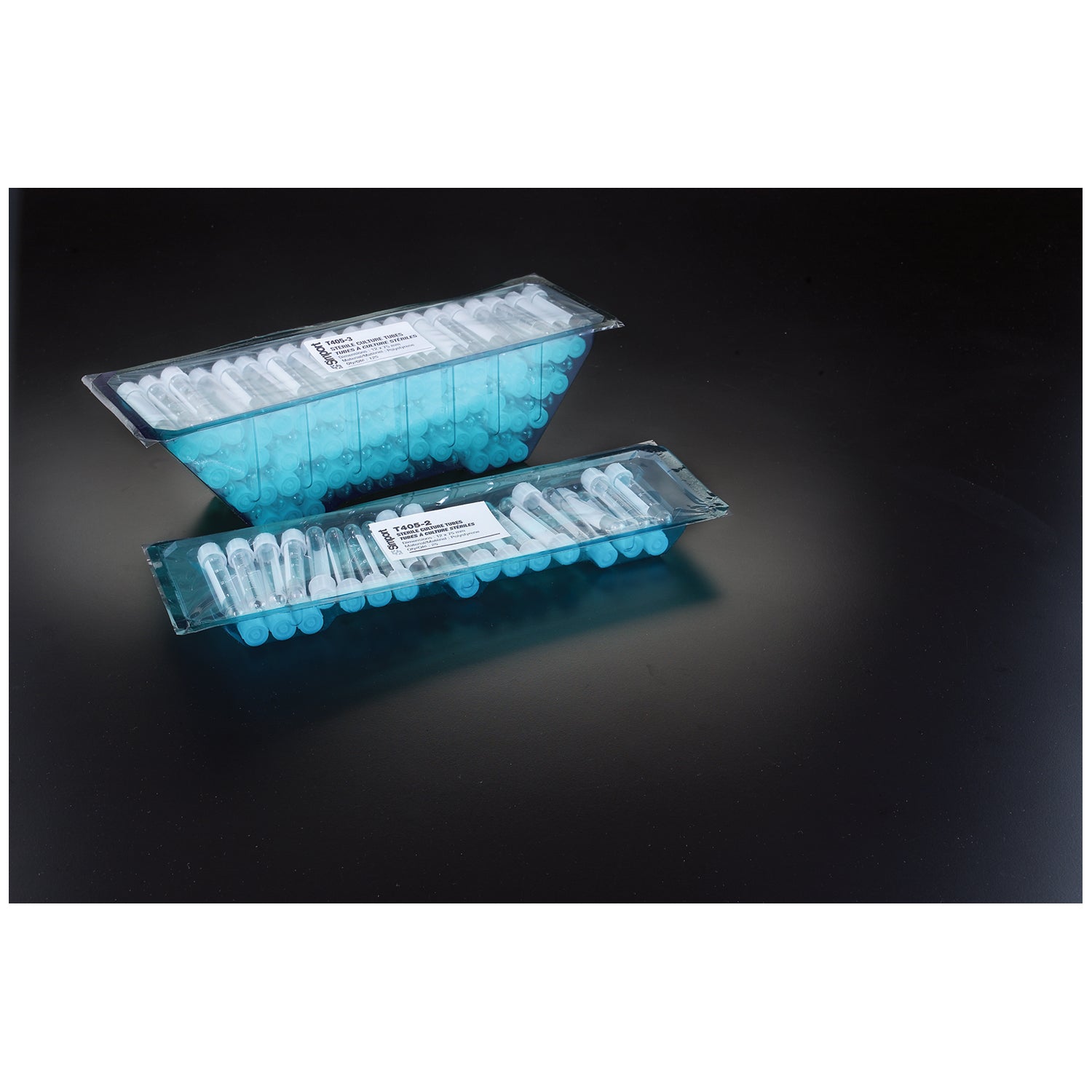 SIMPORT CULTUBES™ STERILE CULTURE TUBES Culture Tube & Cap, 12mm x 75mm, Polystyrene, Bulk, 500/cs