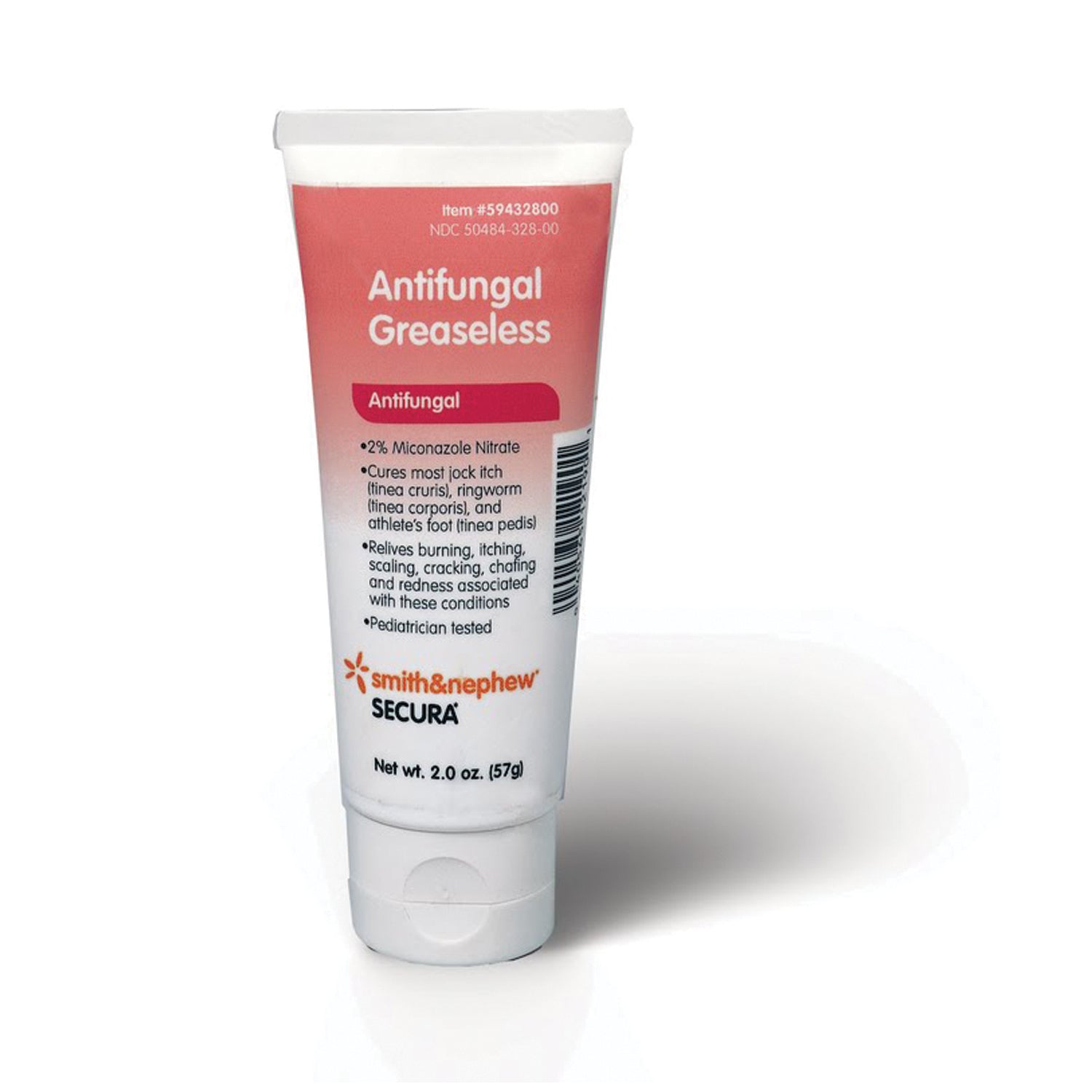 SMITH & NEPHEW SECURA™ Antifungal Greaseless, 2 oz Tube, 12/cs