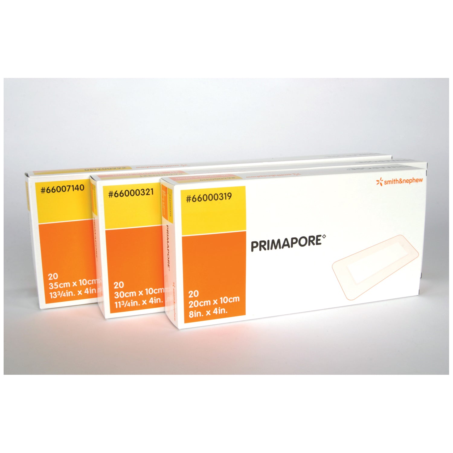 SMITH & NEPHEW PRIMAPORE™ SPECIALTY ABSORBENT DRESSINGS "Absorbent Dressing, 8\" x 4\", 20/pkg, 10 pkg/cs "