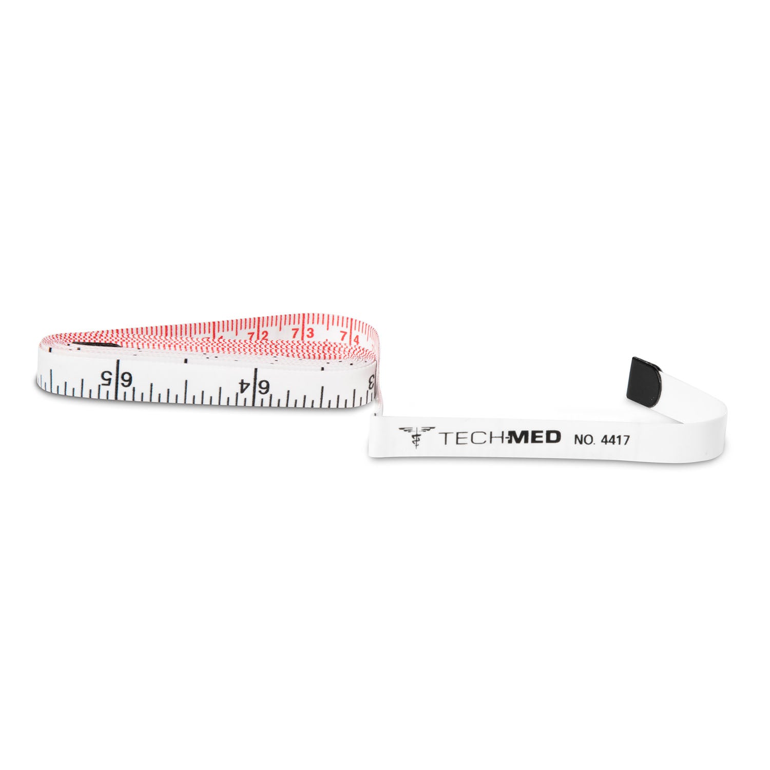 DUKAL TECH-MED TAPE MEASURE "Tape Measure, Cloth, 72\"L, 1/4\"W, Linen-Like Fiberglass, English Scale & Metric Scale on Reverse Side, 10/pk"