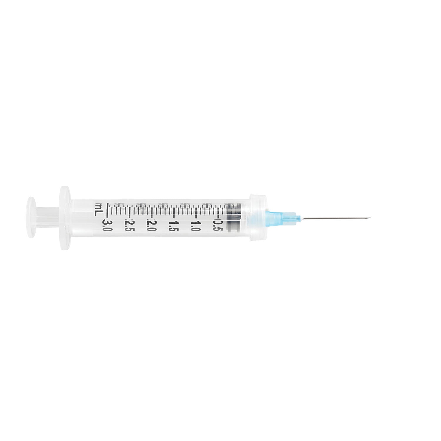 ULTIMED ULTICARE 3ML SAFETY SYRINGE "Safety Syringe, Detachable Needle, 3mL, 23G x 1\", 100/bx"