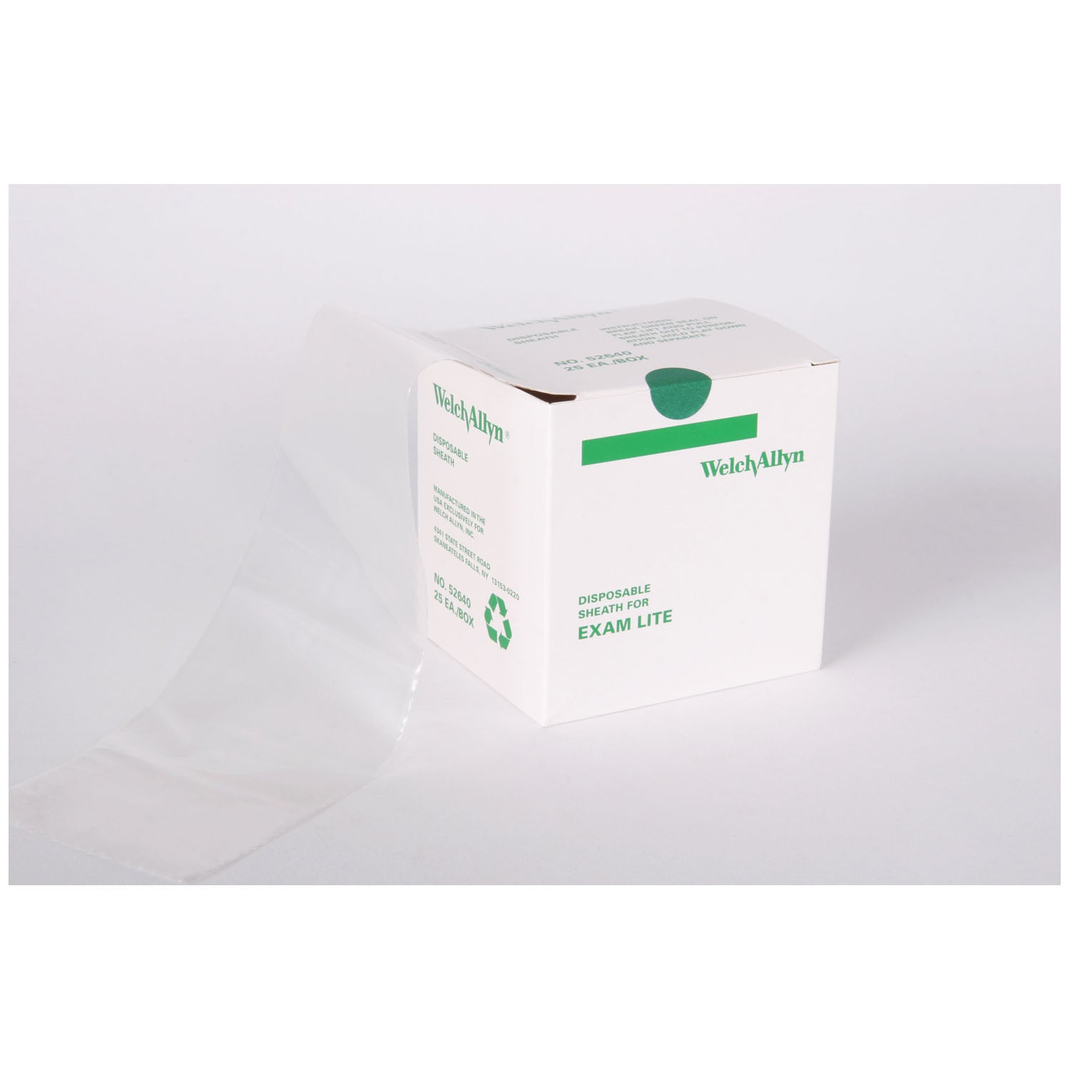 WELCH ALLYN HALOGEN EXAM LIGHT™ III ACCESSORIES "Disposable Sheaths, 52\", 25/bx, 5 bx/cs "