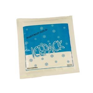 COLDSTAR INSTANT NONINSULATED COLD PACK Cold Pack, Instant, Non-Insulated, 5" x 5 ½", First Aid Kit Size, Disposable, 80/cs