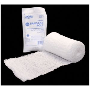 DUKAL FLUFF BANDAGE ROLL Bandage Roll, 4½" x 4.1 yds, Fluff, Sterile, 8-Ply, 1 rl/bg, 100 bg/cs