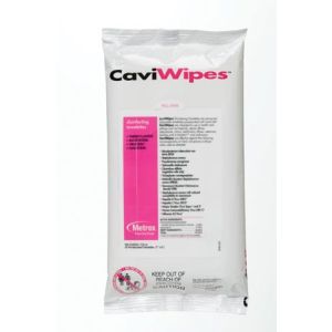 METREX CAVIWIPES™ DISINFECTING TOWELETTES CaviWipes Flat Pack, 45/pk, 20 pk/cs