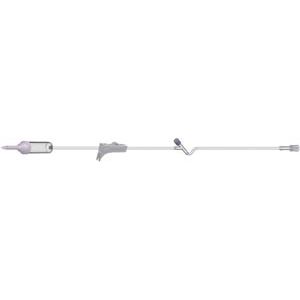 AMSINO AMSAFE® IV ADMINISTRATION SETS Pediatric Basic IV Set, 60 Drops Per mL, 72" Length, 15 mL Priming Volume, Non-Vented, Roller Clamp, 1 Y Site, Rotating Male Luer Lock, PE Poly Pouch, 50/cs