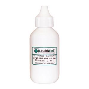 EDM3 STAINS AND REAGENTS KOH 10%, Dropper Bottle, 30mL