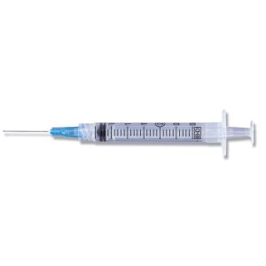 BD TUBERCULIN SYRINGE WITH NEEDLE Tuberculin Syringe, 1mL, Detachable Needle, Slip Tip, 21G x 1", 100/bx, 8 bx/cs