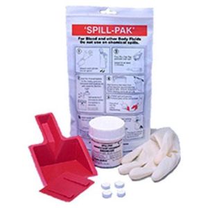 MEDEGEN BIOHAZARD SPILL KIT Biohazard Spill Kit, 4/cs