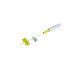 BD SAF-T-INTIMA™ IV CATHETERS IV Catheter, Wings, 24G x ¾", PRN & Needle shield, 25/bx, 8 bx/cs