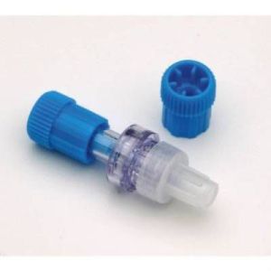 B BRAUN SAFSITE® VALVES SAFSITE Valve Allows Aspiration, Injection or Gravity Flow of Fluids, Luer Taper Operated, Normally Closed, 0.12mL Priming Volume, 100/cs