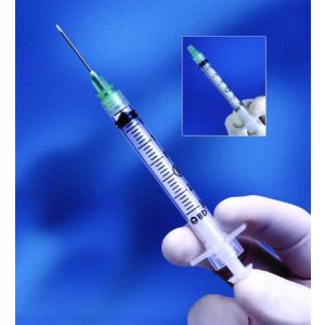 BD INTEGRA™ SYRINGES Syringe, Integra™ 3mL Syringe, Detachable/ Retracting 23 G x 1" Needle, 100/bx, 4 bx/cs