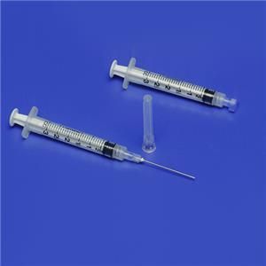 CARDINAL HEALTH MONOJECT™ SOFTPACK 3ML SYRINGES Syringe, 3mL, 25G x 1", 100/bx, 8 bx/cs