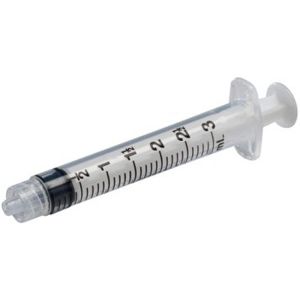 CARDINAL HEALTH MONOJECT™ SOFTPACK 3ML SYRINGES Syringe, 3mL, Luer Lock Tip, 100/bx, 8 bx/cs