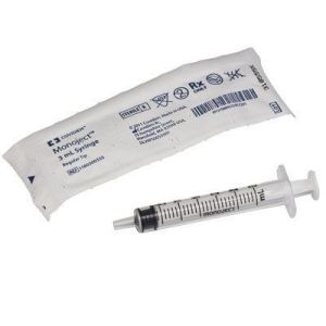CARDINAL HEALTH MONOJECT™ SOFTPACK 3ML SYRINGES Syringe, 3mL, Regular Tip, 100/bx, 8 bx/cs