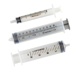 CARDINAL HEALTH MONOJECT™ PHARMACY TRAY Syringe, 60mL Luer Lock Tip, 10/tray, 12 tray/cs