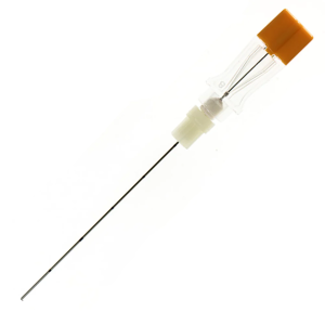 MYCO RELI® QUINCKE POINT SPINAL NEEDLES Long Spinal Needle, 25G x 5", Orange, 25/bx, 4 bx/cs
