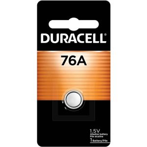DURACELL® MEDICAL ELECTRONIC BATTERY Battery, Alkaline, Size 76A, 1.5V, 6/bx