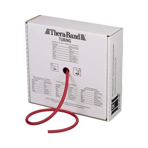 PERFORMANCE HEALTH PROFESSIONAL RESISTANCE TUBING Resistance Tubing, Red/ Medium, 25 ft Dispenser Box, 6 ea/cs