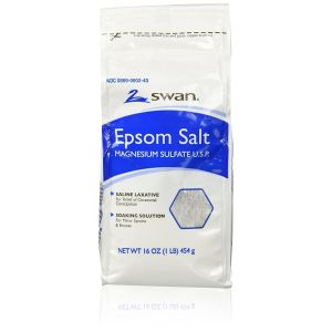 CUMBERLAND SWAN® EPSOM SALTS Epsom Salt, 16 oz, UPC#3105102, 12/cs
